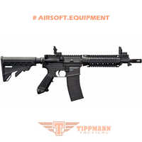 Еърсофт пушка TIPPMANN BT M4 CQB RIS Black 10.5