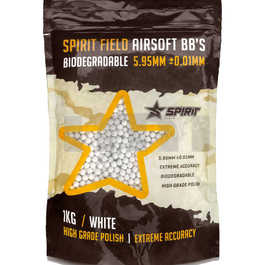 BBs 0.25gr 1Kg/4000 rnds Bag Spirit Field BIO