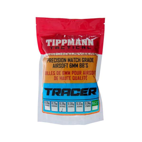 Еърсофт топчета BBs Tippmann 0.28g 1kg Tracer/светещи/ 3570 бр.